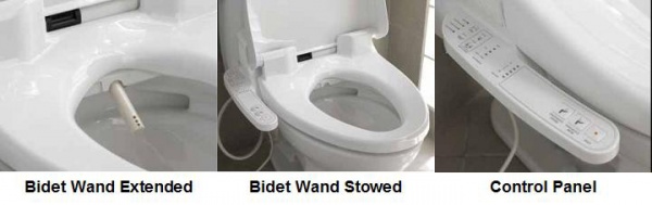 bidet wand