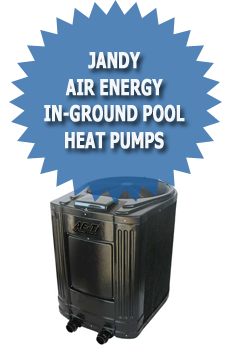 Jandy Air Energy In-Ground Pool Heat Pumps